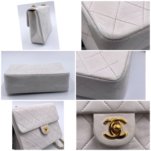 Authentic Chanel Vintage Mini Square Flap Bag - Picture 9 of 14